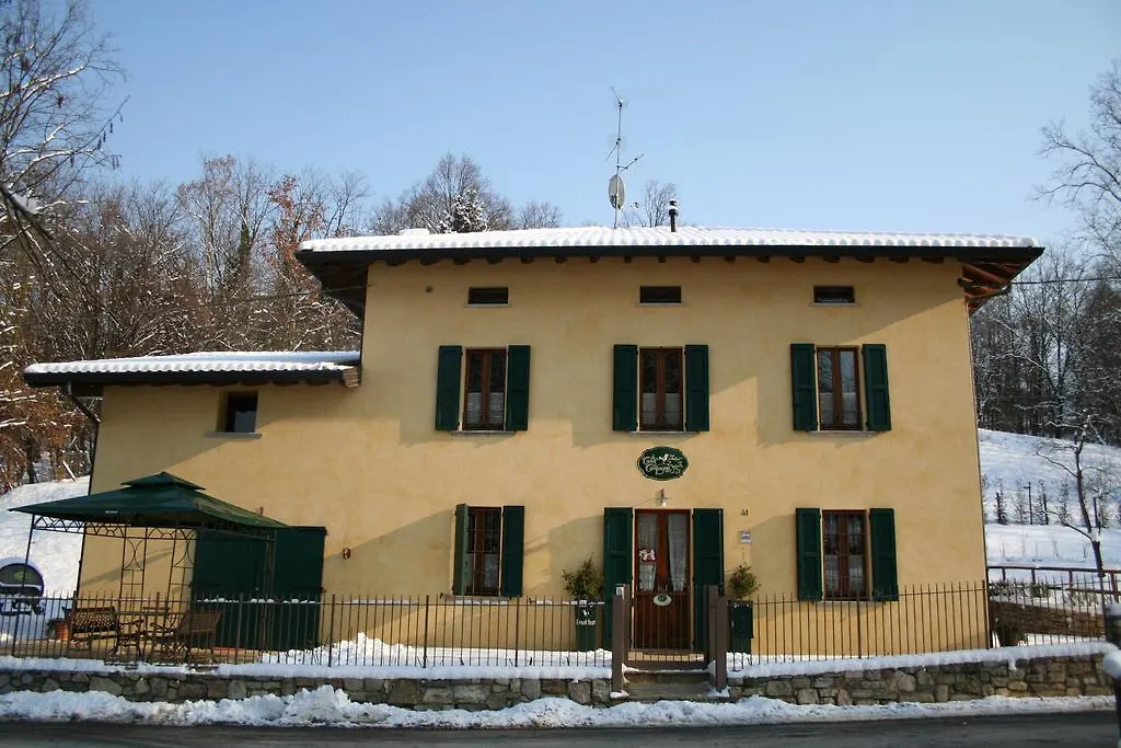 *** לינה וארוחת בוקר ברגמו B&B La Casa Di Campagna איטליה